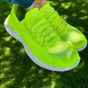 APL TechLoom Breeze Neon Green Sneakers